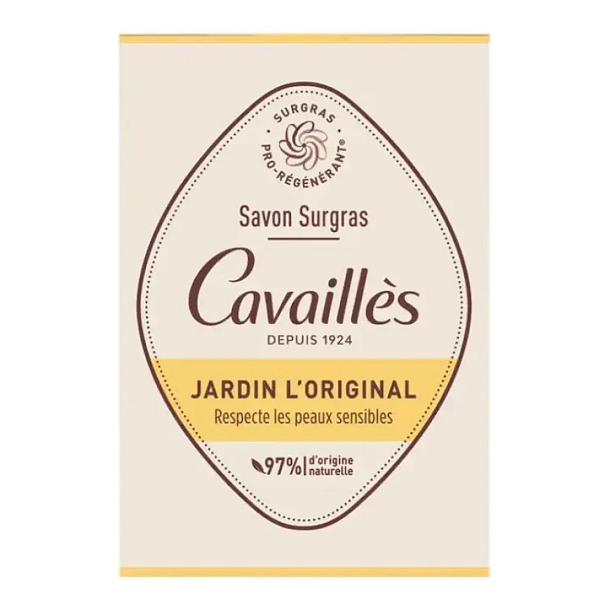 Roge Cavailles, Jardin L'Original, Regenerating, Soap Bar, 100 g