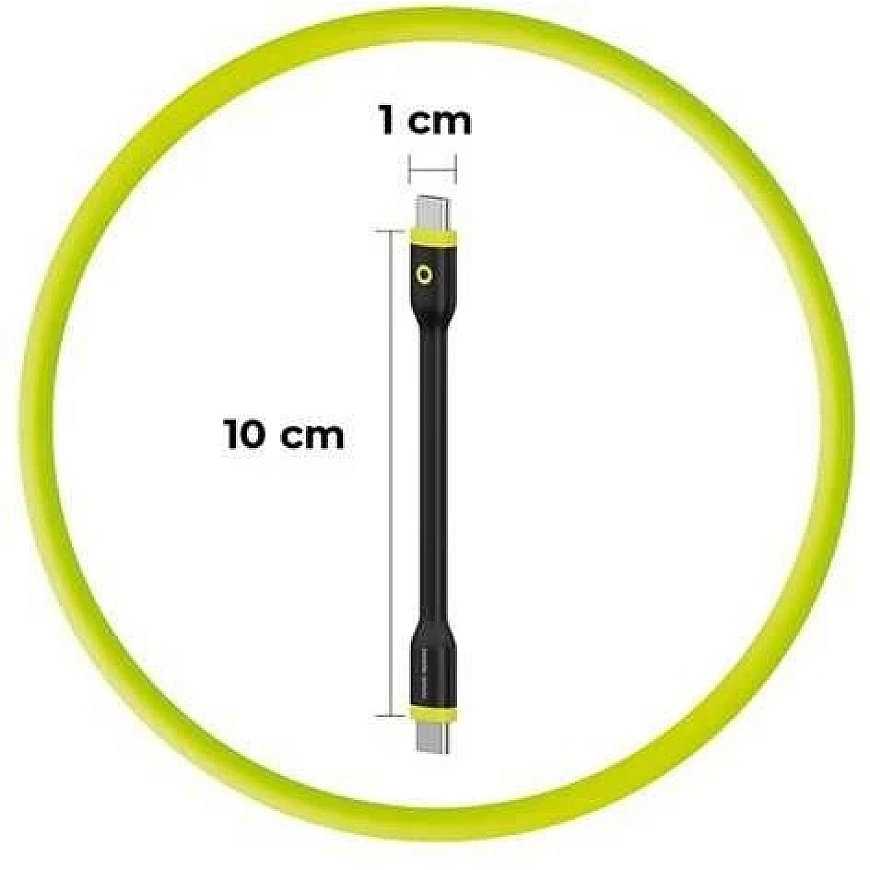 Кабель Mobile Origin Компактный USB-C на USB-C, черный – 5