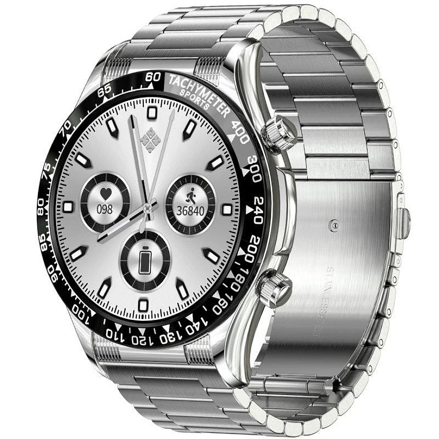 Rubicon RNCE94 Smartwatch, Silver Color