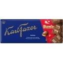 Pieninis šokoladas su karamelės gabaliukais, KARL FAZER, Dumle, 180 g Pieninis šokoladas su karamelės gabaliukais, KARL FAZER, Dumle, 180 g