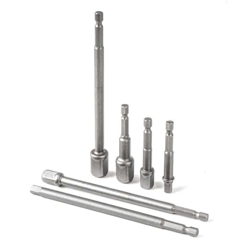 Адаптеры для торцевых головок HEX 1/4" – 1/4", 3/8", 1/2" AMIO-04781