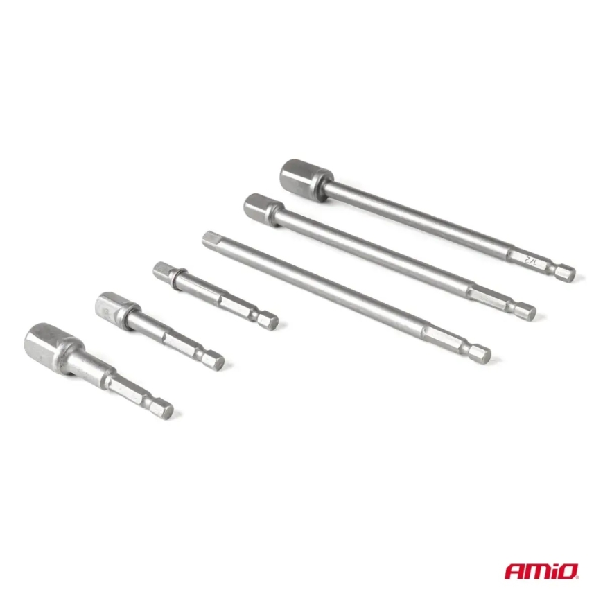Socket adapters hex HEX 1/4" 3/8" 1/2" AMIO-04781 – 2