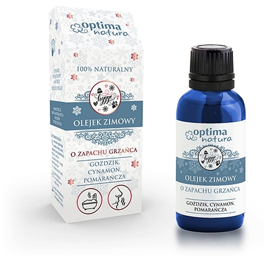 Optima Natura Talvine Eeterlik Õli Loomulik Õli (apelsin, nelk, kaneel), 20 ml