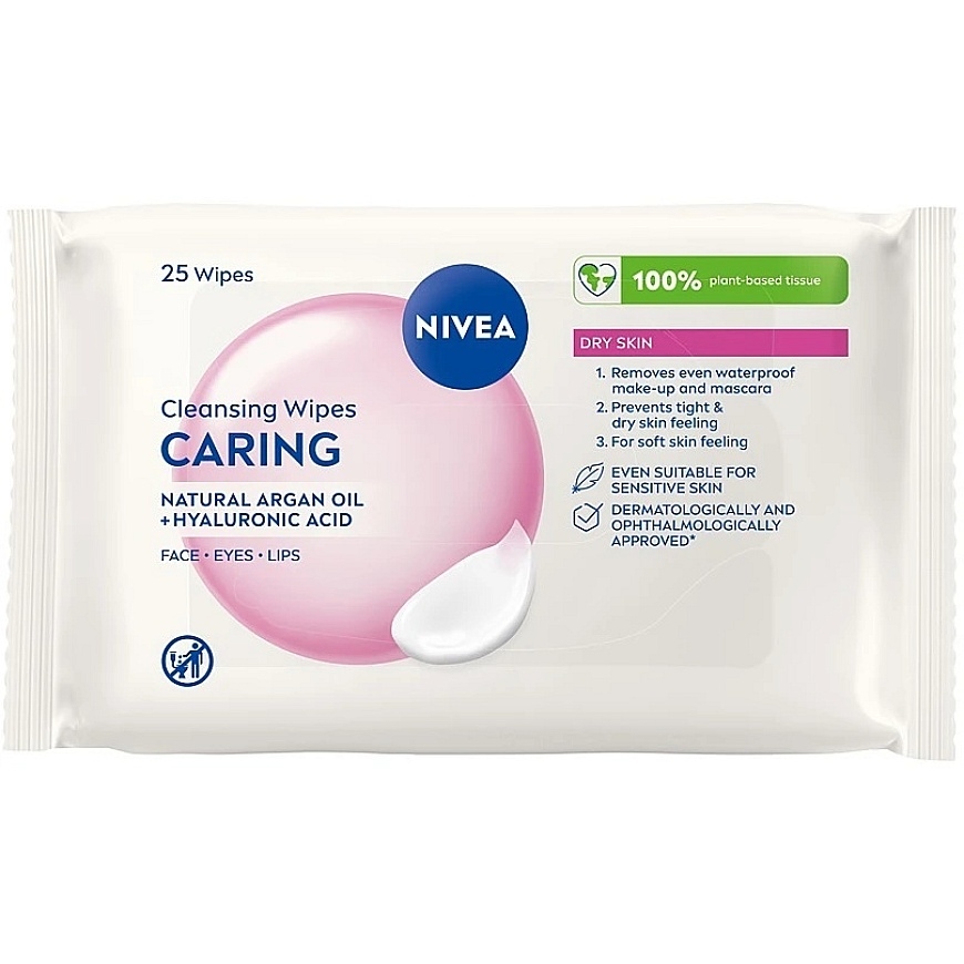 Nivea 3in1 Cleansing Wipes, 25 pcs. – 2