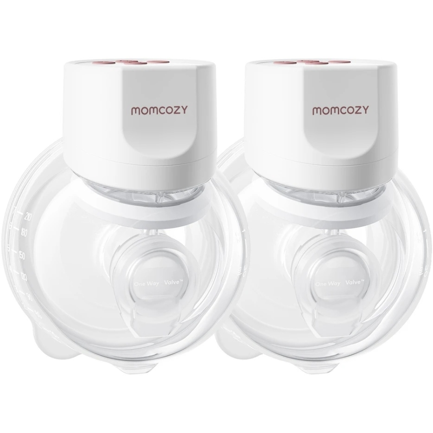 MOMCOZY S12 PRO QUICK DUAL PORTABLE WIRELESS BREAST PUMP, White – 2