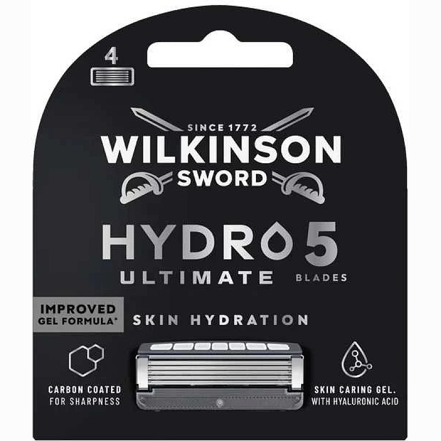 Wilkinson Sword Wilkinson Hydro 5 Ultimate Skin Hydration 4 Rezerves 4 Skūteriem
