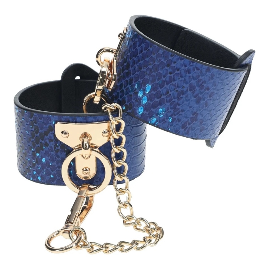 Ouch By Shots Florence Collection - Handcuffs - Blue