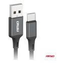 AMiO AMIO-03900 andmeedastus- ja laadimiskaabel | USB-A kuni USB-C | 10W | 2m AMiO AMIO-03900 andmeedastus- ja laadimiskaabel | USB-A kuni USB-C | 10W | 2m