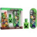Dětské parfémy Minecraft Dárková sada EDT 30 ml a metalický box Dětské parfémy Minecraft Dárková sada EDT 30 ml a metalický box