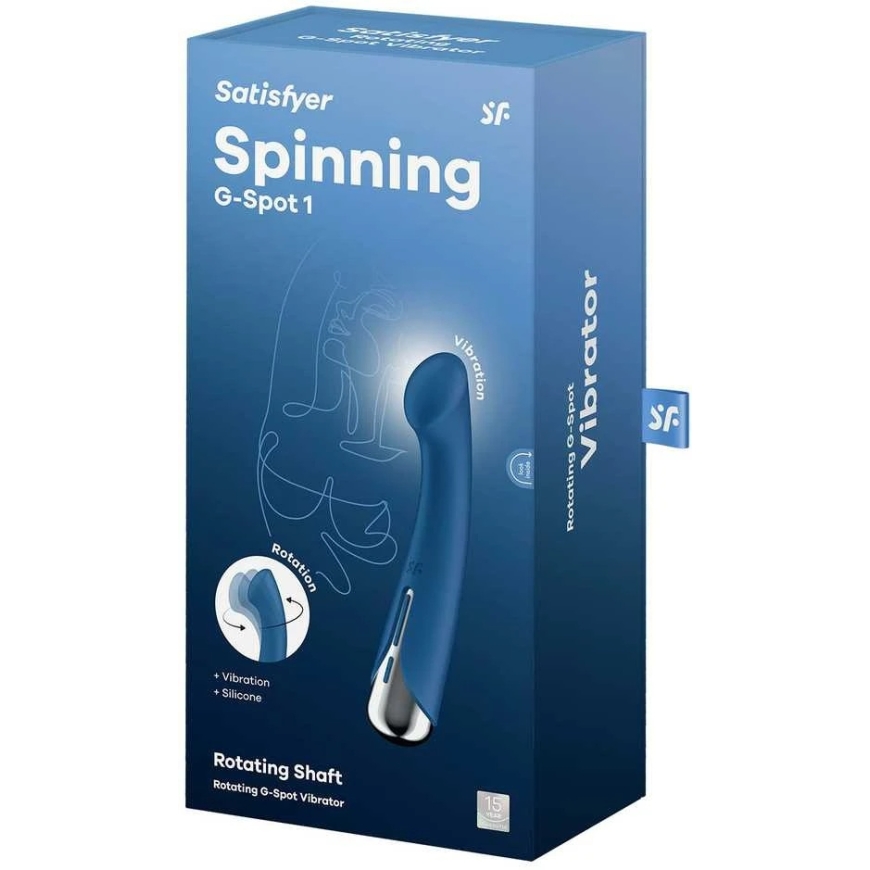 SATISFYER SUKANTIS G-TAŠKUI 1 ZILS