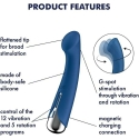 SATISFYER SUKANTIS G-TAŠKUI 1 MĖLYNAS