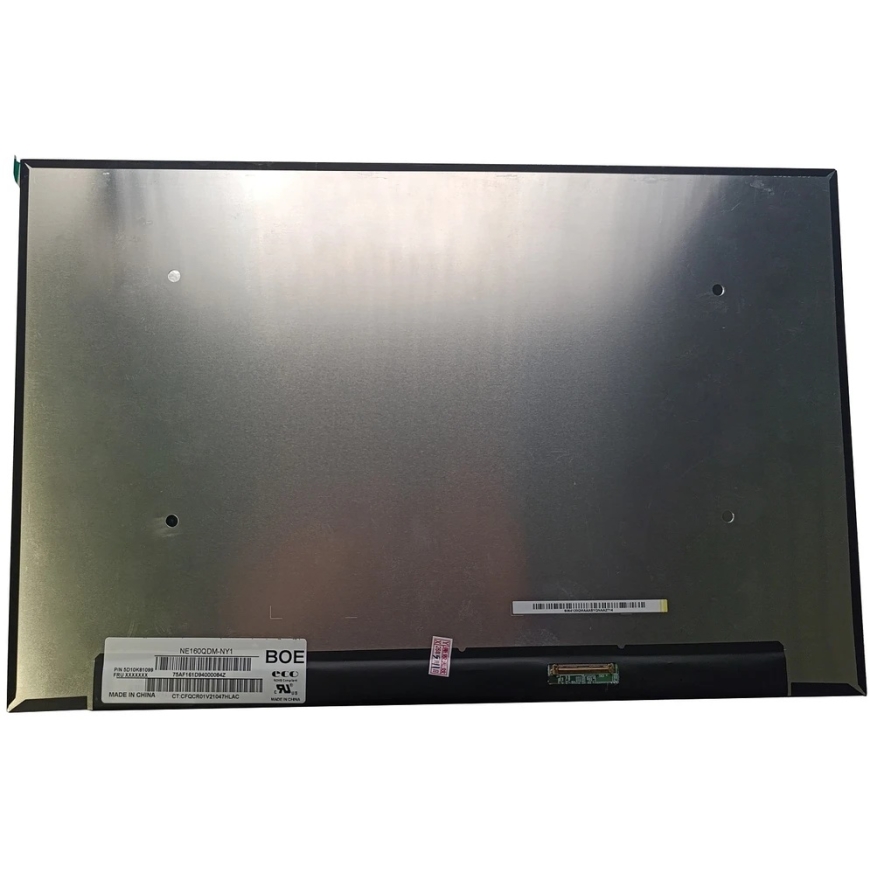 Sülearvuti ekraan - BOE 16.0" WQXGA 165Hz 40-pin Matt