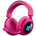 Беспроводные наушники MCHOSE X9 | 2.4G, BT, TYPE-C | Розовый красный Беспроводные наушники MCHOSE X9 | 2.4G, BT, TYPE-C | Розовый красный