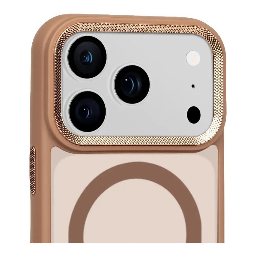 OBAL:ME MagNetix Lumen чехол с поддержкой MagSafe для телефона iPhone 18 Pro | iPhone 17 Pro бежевый – 5