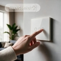 Qoltec Gudrais Skārienījums 3-pogu Gaismas Slēdzis | Wi-Fi | Taimeris | Tuya | Gudra Dzīve | Temperēts Stikls | Balts Qoltec Gudrais Skārienījums 3-pogu Gaismas Slēdzis | Wi-Fi | Taimeris | Tuya | Gudra Dzīve | Temperēts Stikls | Balts