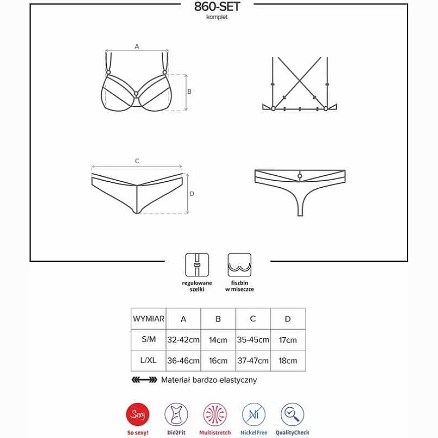Obsessive OBS komplekt S/M – 4
