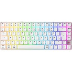 Cherry K33 COMPACT JUHTMEVABA - Klaviatuur Valge SAKSAMAALT