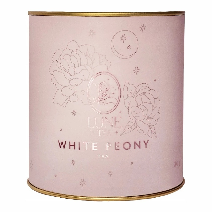 White Tea Lune Tea White Peony Tea, 30 g – 3