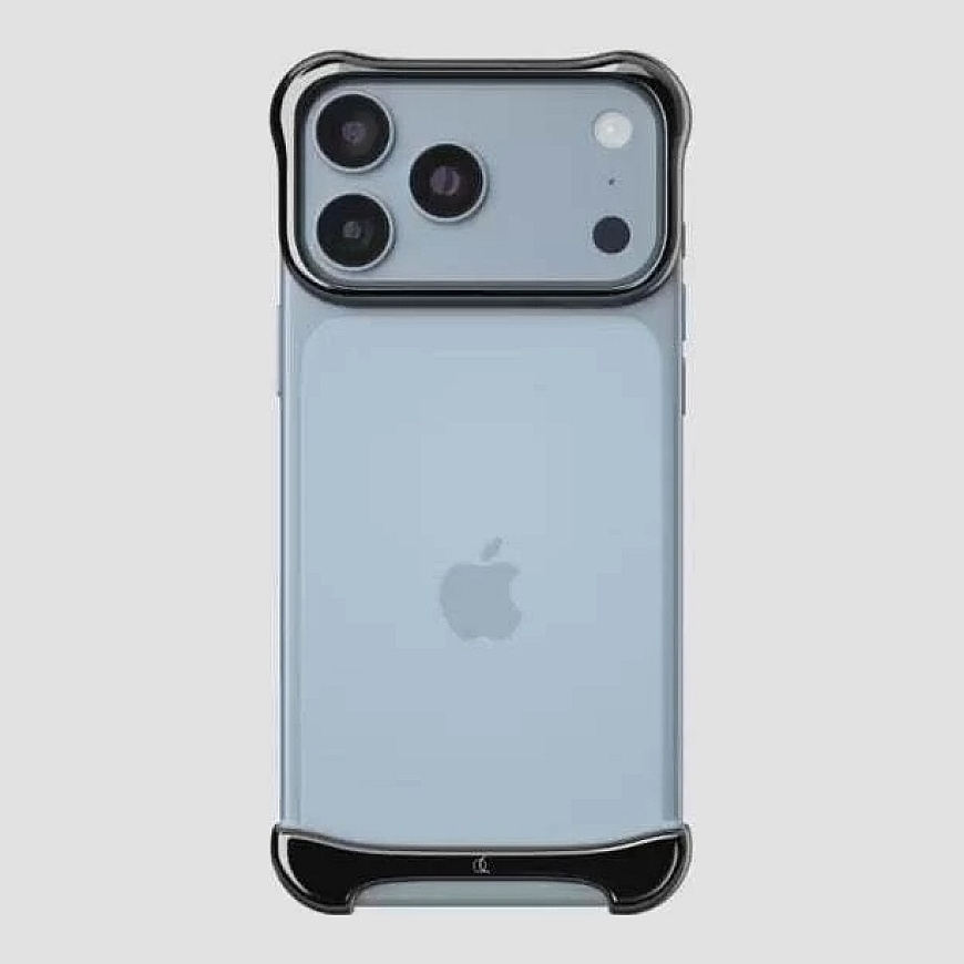Arc Pulse – alumiiniumist kaitseümbris iPhone 18 Pro-le, grafiitvärv (ARC-AP-AL-PGY-APL-IP-18-PRO)