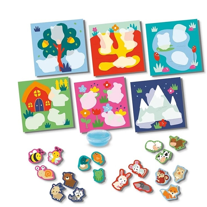 SES Creative Craft Kit SES Creative Animal Glueing 14401 – 2