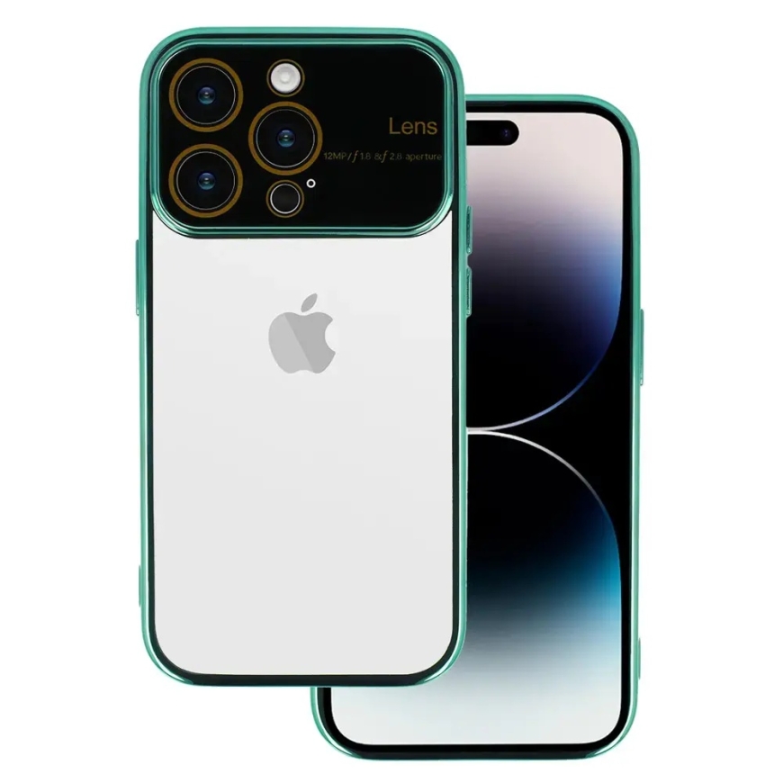 Electro Lens puhelimen kuori iPhone 15 Pro sininen