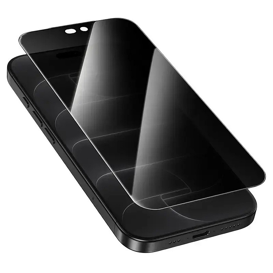 Borofone Grūdintas stiklas BF10 Armor Pilnas ekranas Antispijonui Iphone 16 Pro/17 - 10 vnt. – 4