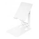 Wozinsky WPT-K28 Desk Stand for Phone Tablet Smartphone Holder Foldable - White Wozinsky WPT-K28 Desk Stand for Phone Tablet Smartphone Holder Foldable - White