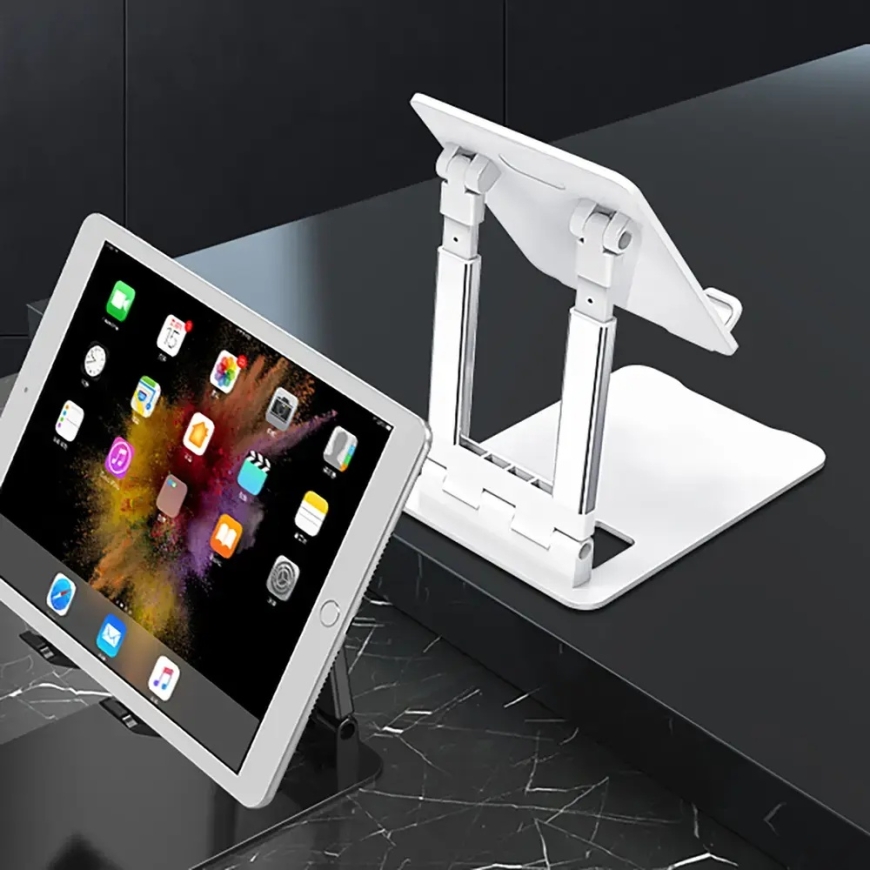 Wozinsky WPT-K28 Desk Stand for Phone Tablet Smartphone Holder Foldable - White – 5