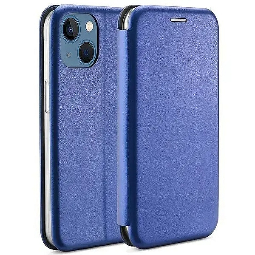 Beline Book Magnetic raamatutüüpi telefoni ümbris iPhone 14 | iPhone 13 sinine