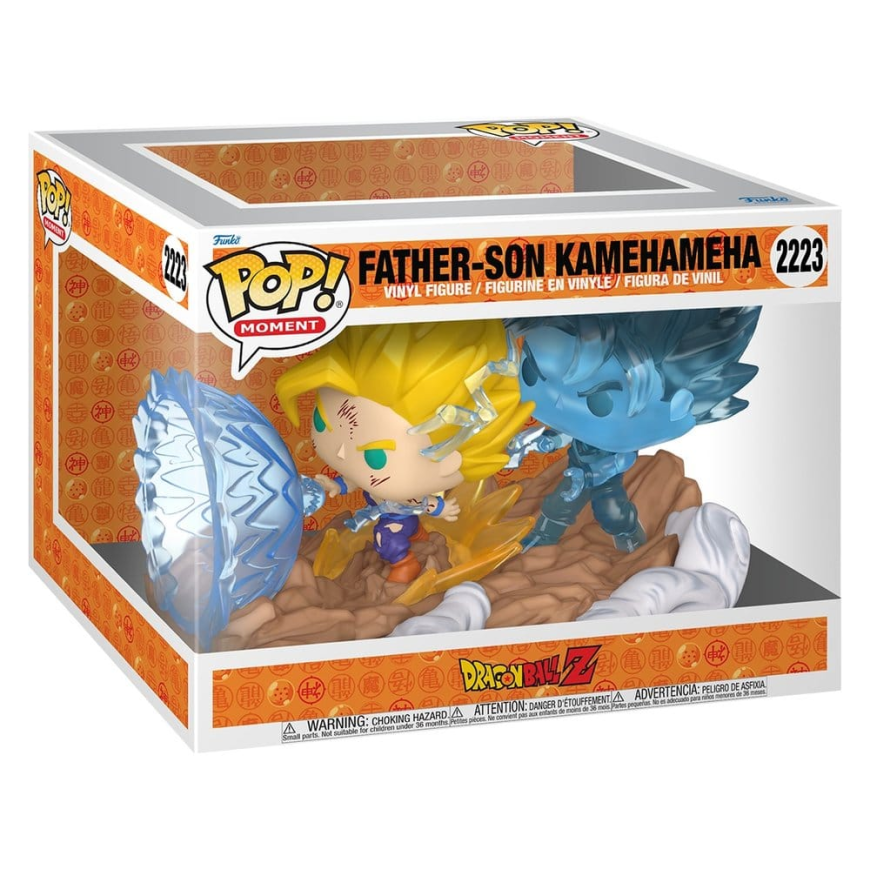 FUNKO POP! Vinyl Figure: Dragon Ball Z - Father-Son Kamehameha, 9 cm