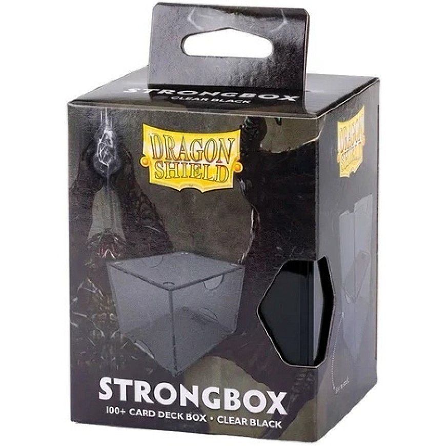 Dragon Shield Strongbox Box - Прозрачный Черный