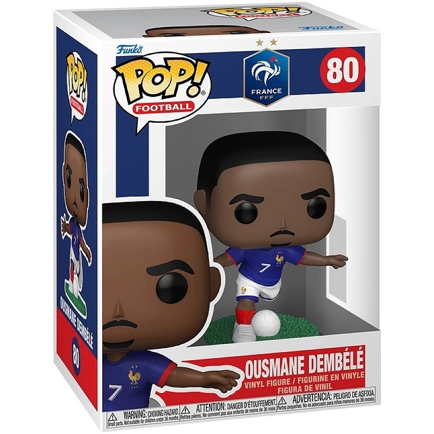 FUNKO POP! Виниловая фигурка: Футбол Франция - Усман Дембеле, 9 см – 2