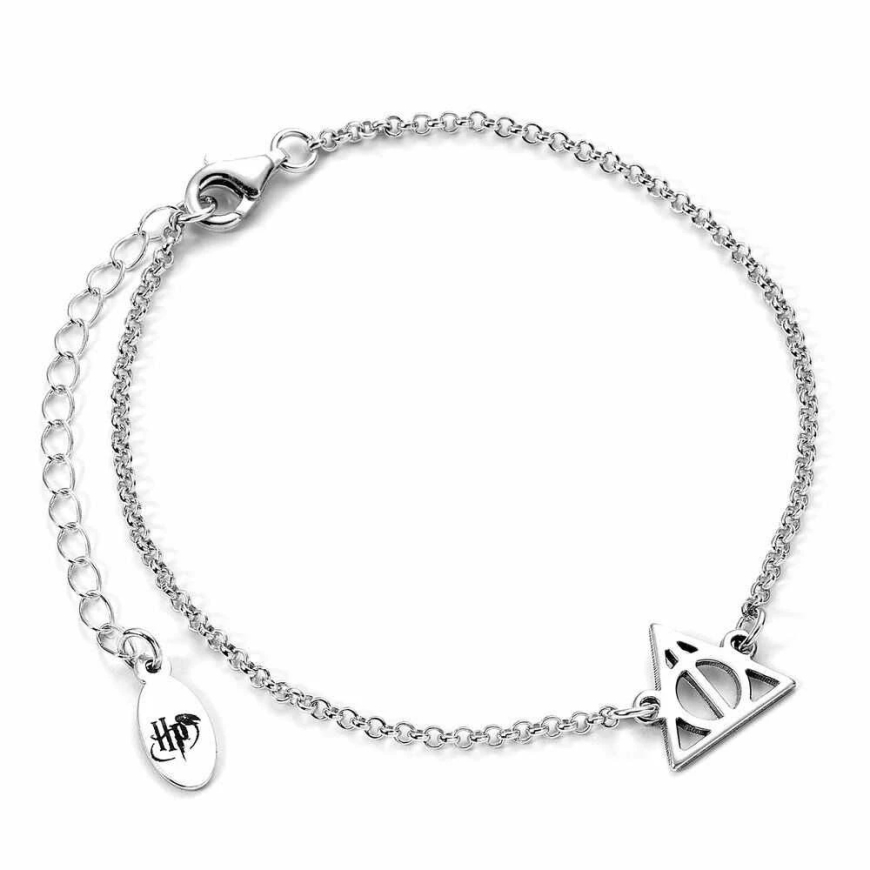 The Carat Shop Harry Potter Kuoleman reliikit sterlinghopeaketju