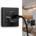 USB Laidas – everActive CBB-1IBR Lightning Greitojo Įkrovimo, 1 m, Juodas USB Laidas – everActive CBB-1IBR Lightning Greitojo Įkrovimo, 1 m, Juodas