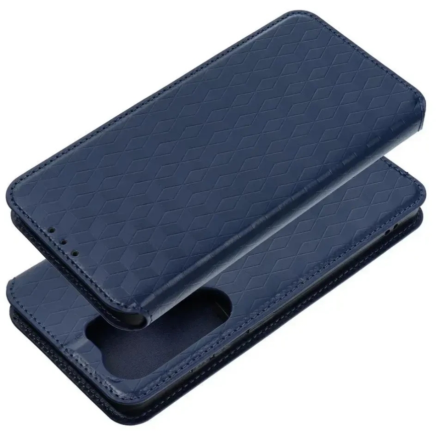 Oem Dėklas su klapką na Samsung A17 / A18 Cubic Book mėlyna – 5
