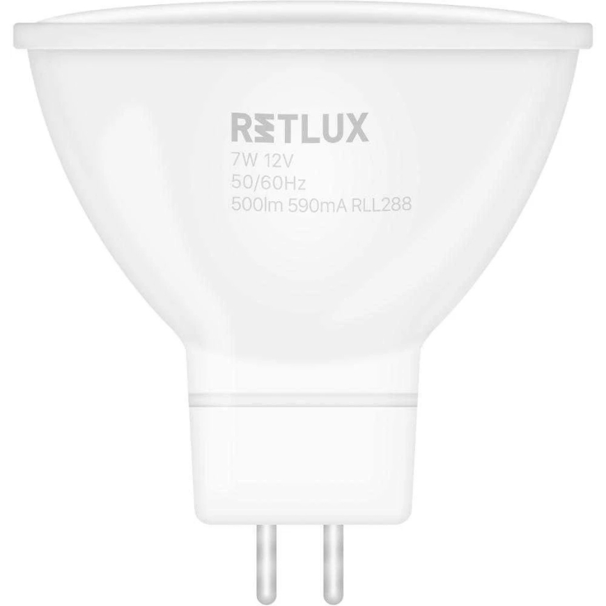 RLL 420 GU5.3 virsmas lampiņa 7W 12V WW RETLUX – 5
