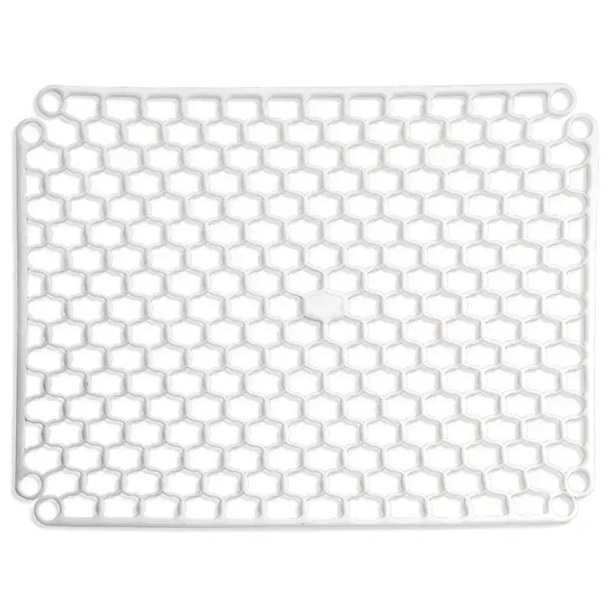 Sink mat M 32x32x0.3cm white