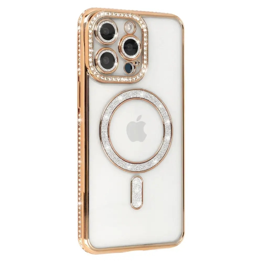 Bling Magsafe apvalks Xiaomi Redmi Note 15 5G zeltains – 2