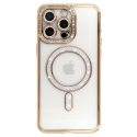 Bling Magsafe Case for Xiaomi Redmi Note 15 5G gold Bling Magsafe Case for Xiaomi Redmi Note 15 5G gold