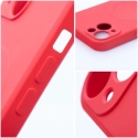 Silicone Mag Cover чехол с поддержкой MagSafe для телефона Samsung Galaxy S25 (S931) красный