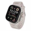 „Decoded Silicone Ares O Band“ – silikoninė apyrankė „Apple Watch 44/46/49 mm“ (molio spalvos)