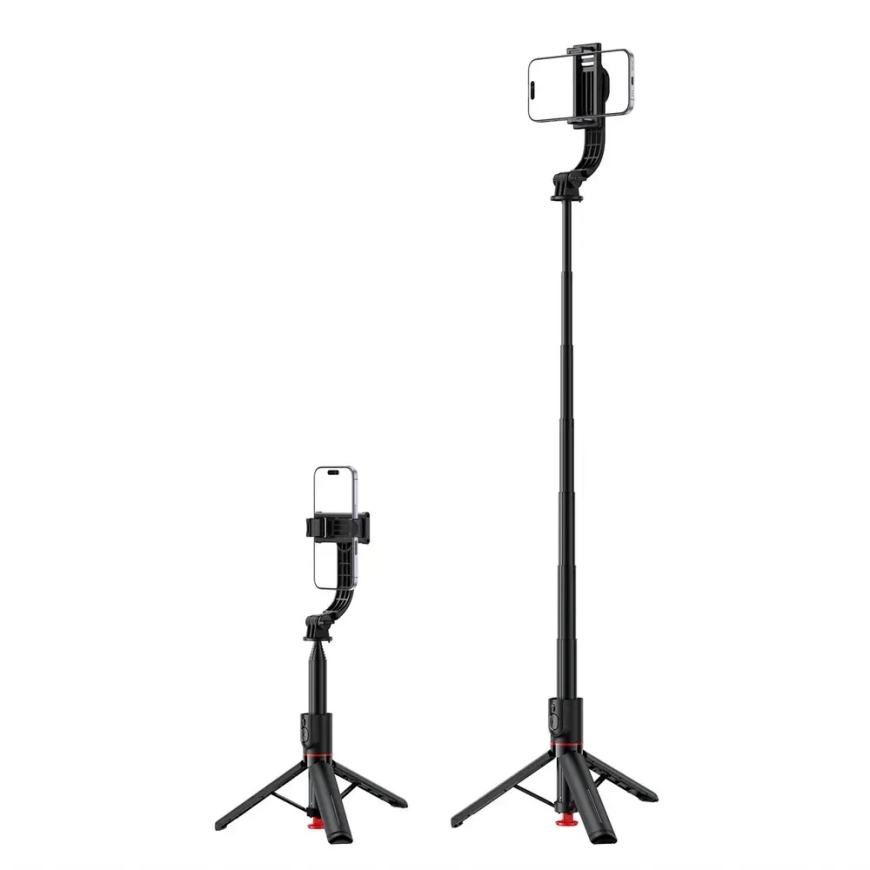 Acefast E42 Selfie Stick with Auto Tripod and Bluetooth Remote Control 1.05m - Black – 5