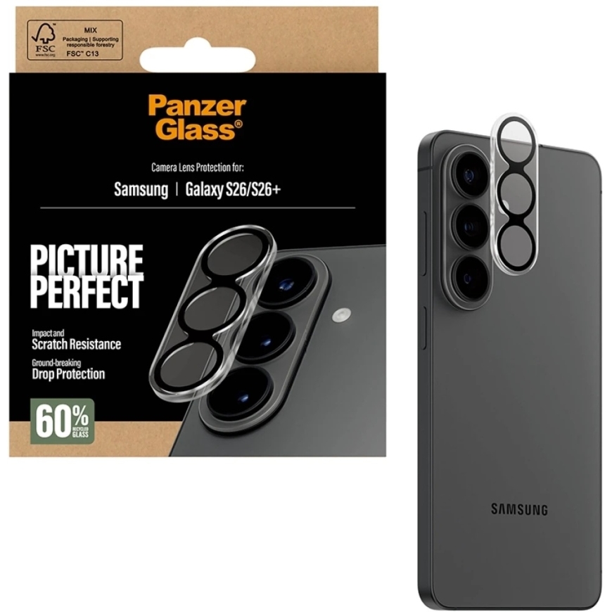 Panzer Glass PanzerGlass PicturePerfect camera lens protection for Samsung Galaxy S26 / S26 Plus – clear – 3