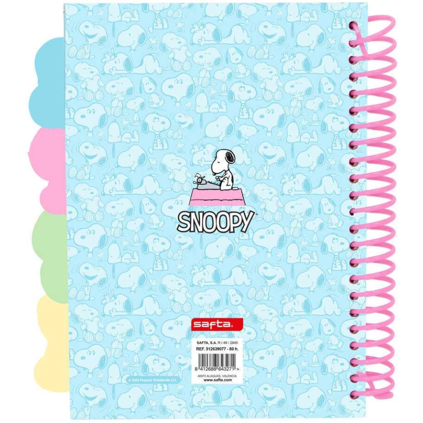 Safta Snoopy A5 märkmik – 2