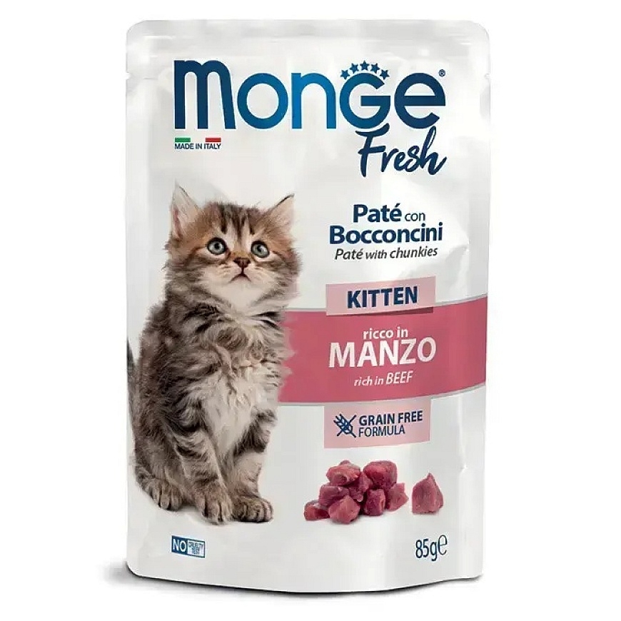 Monge Cat Fresh Pouch Kitten Pate