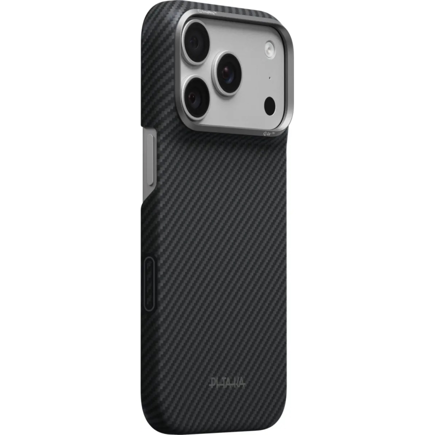 Pitaka Edge Case, черный/серый твилл - iPhone 18/17 Pro