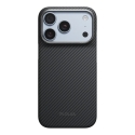 Pitaka Edge Case, Black/Grey Twill - iPhone 18/17 Pro