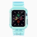 viedpulksteņa siksniņa priekš Apple Watch (44 mm) | silikons | zila viedpulksteņa siksniņa priekš Apple Watch (44 mm) | silikons | zila