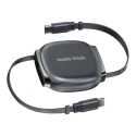 Mobile Origin 100W Выдвижной Кабельный Бокс USB-C на USB-C CB7 Космический Серый Mobile Origin 100W Выдвижной Кабельный Бокс USB-C на USB-C CB7 Космический Серый