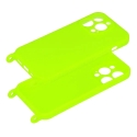 Strap Silicone telefoni ümbris iPhone 14 Pro roheline